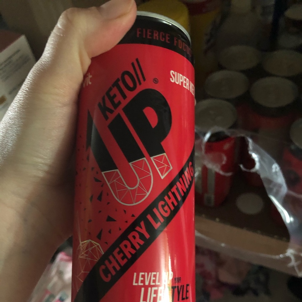 4 keto up cans cherry